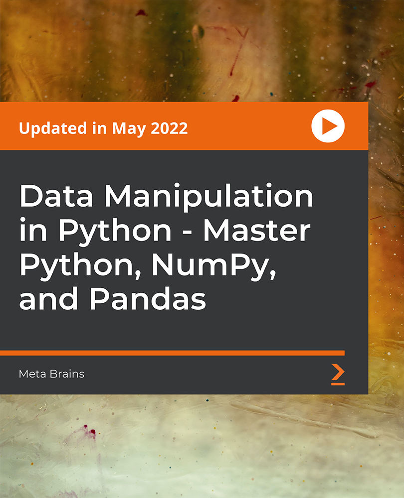 آموزش دستکاری داده ها در پایتون - Master Python، NumPy و Pandas [ویدئو]