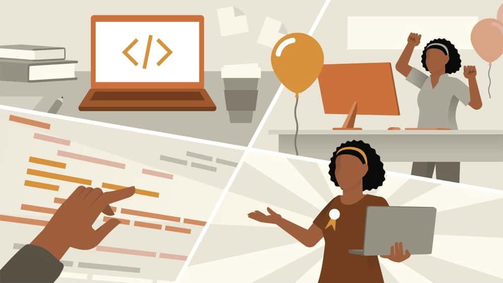 آموزش حرفه ای در کد: مسیر شغلی شما به عنوان یک توسعه دهنده نرم افزار 