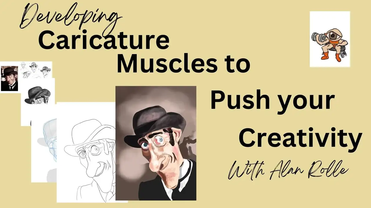 آموزش ساخت عضلات کاریکاتور برای تقویت خلاقیت شما.