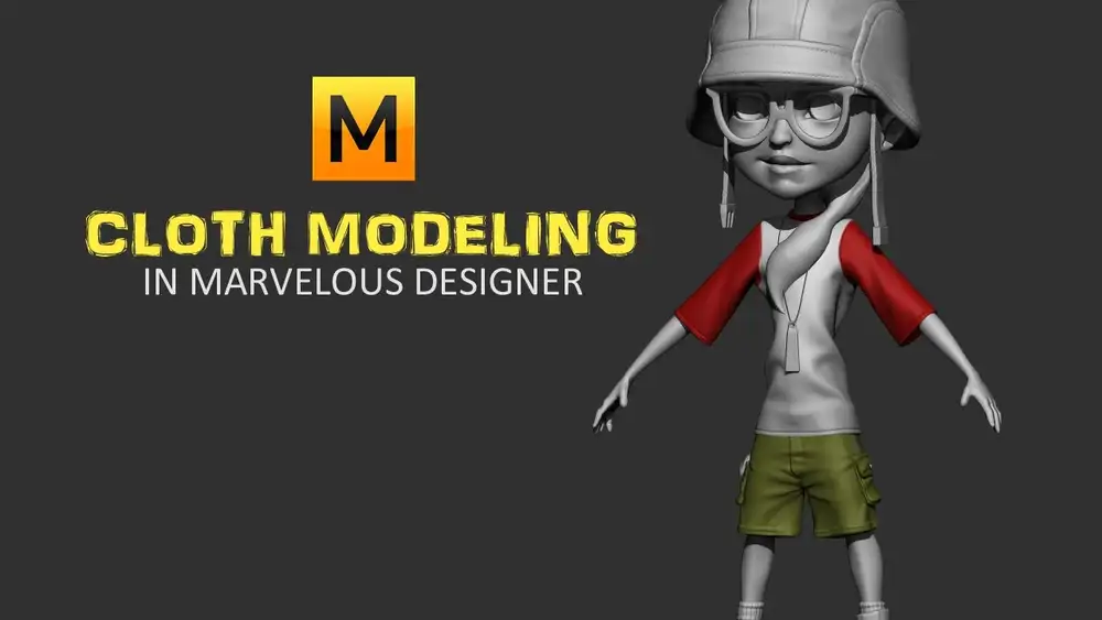 آموزش بازی شخصیت سازی قسمت 02 - مدل سازی لباس در Marvelous Designer برای مبتدیان کامل