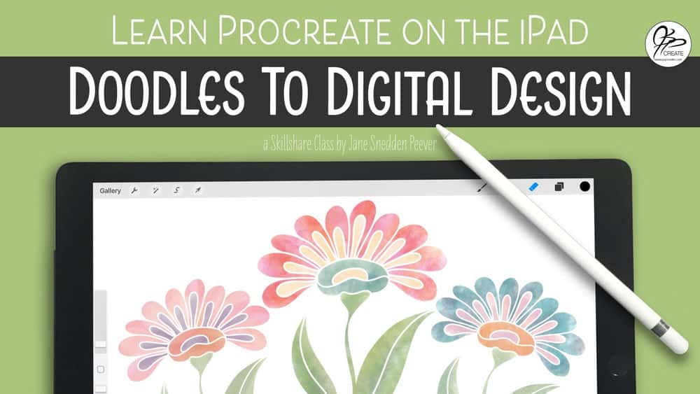 آموزش Doodles to Digital Design - Procreate را در iPad یاد بگیرید