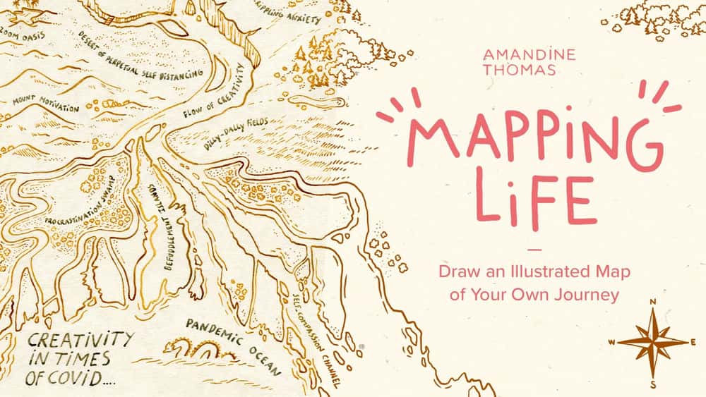 آموزش نقشه برداری از زندگی: یک نقشه مصور از سفر خود ترسیم کنید