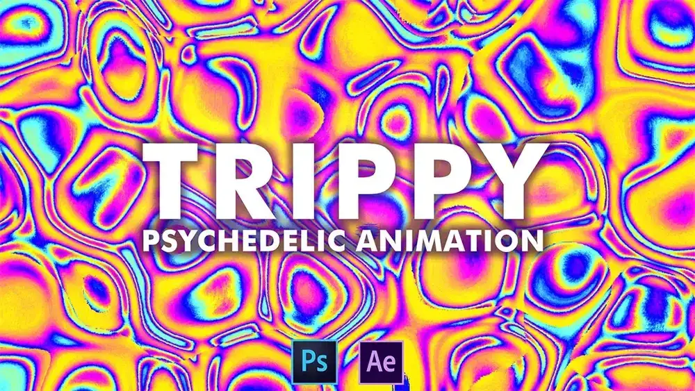 آموزش با استفاده از فتوشاپ و افتر افکت، یک انیمیشن روانگردان Trippy ایجاد کنید