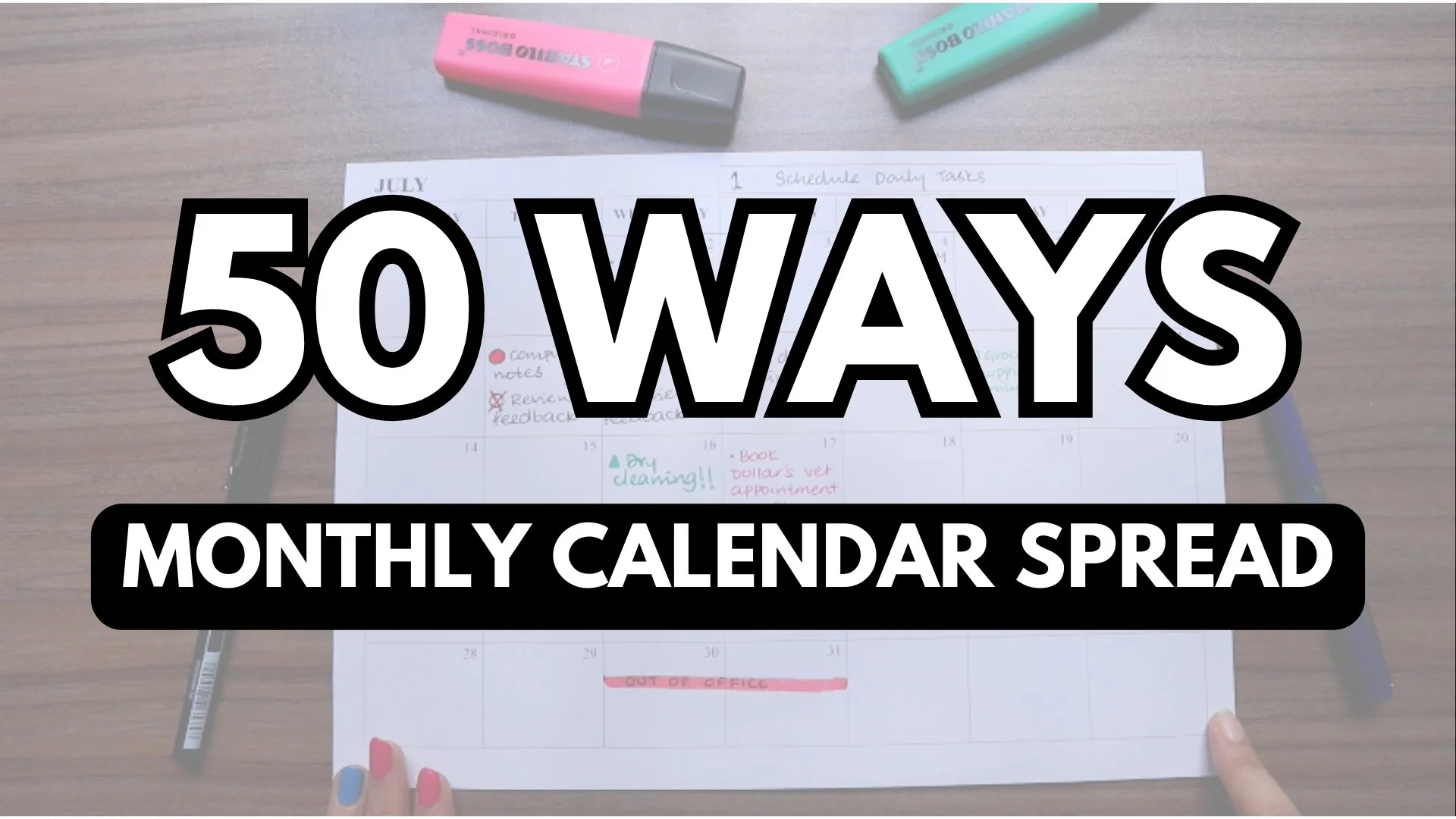 آموزش 50 روش برای استفاده از توزیع تقویم ماهانه - بهره وری
