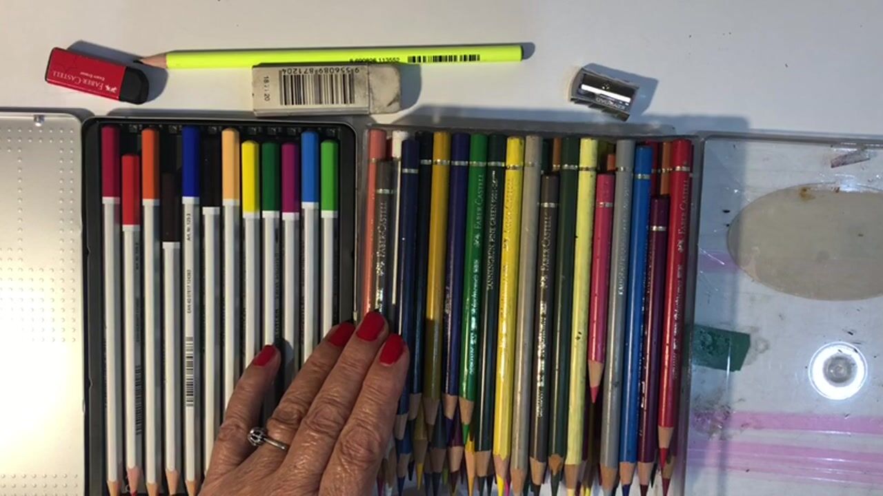 آموزش یک درس ساده و لذت بخش در طراحی با تکنیک مداد رنگی