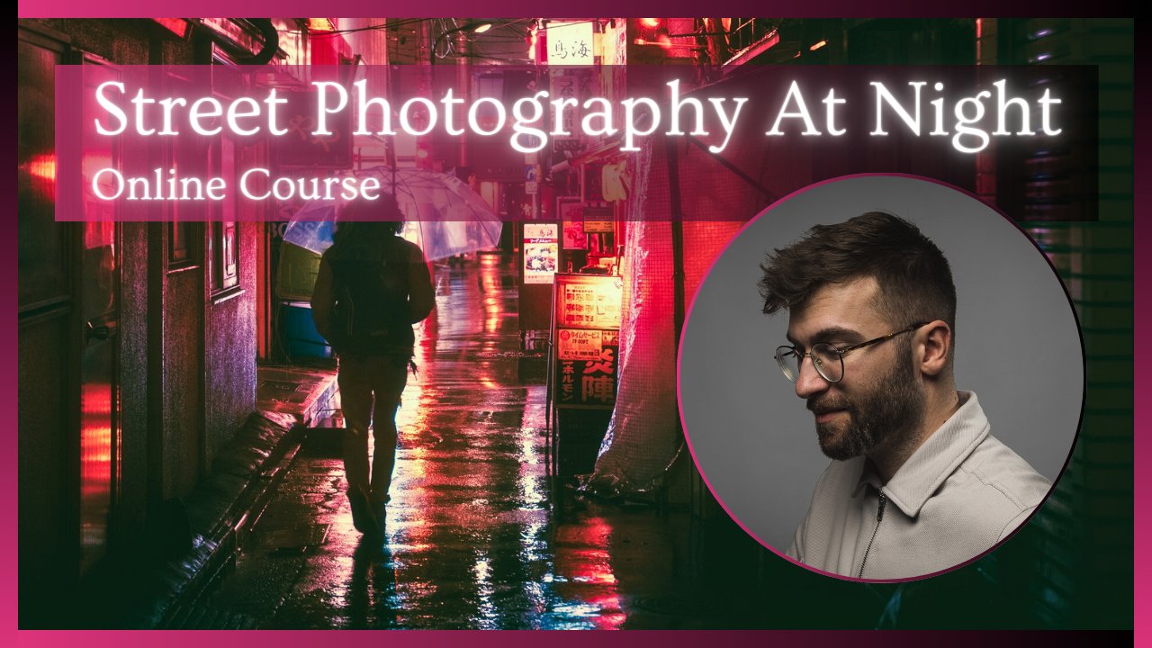 آموزش عکاسی خیابانی در شب
