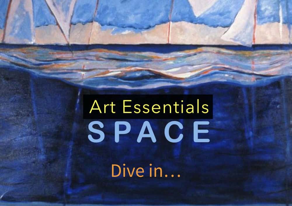 آموزش ملزومات هنر: SPACE/یاد بگیرید که هنر خود را با استفاده از عنصر هنری "فضا" تقویت کنید