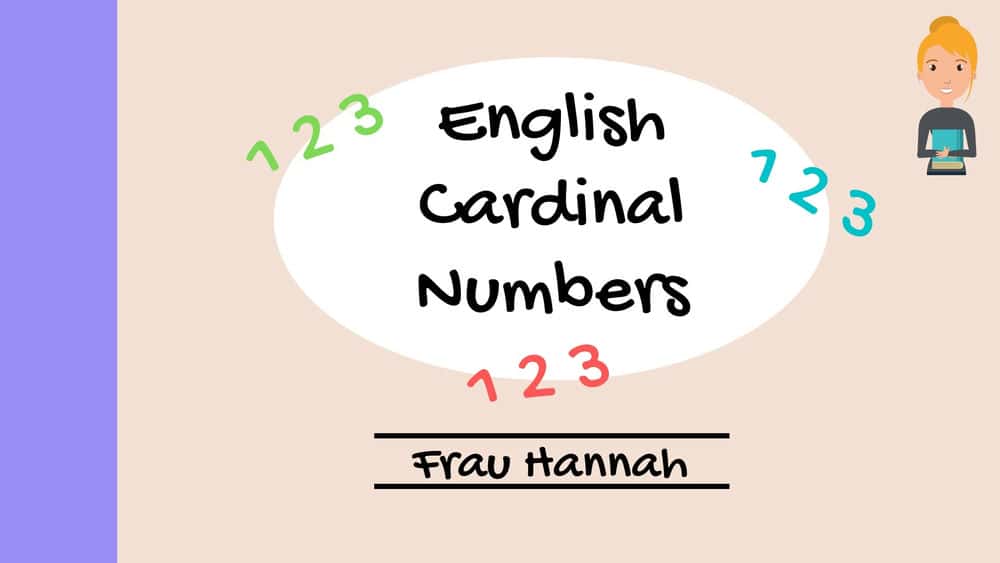 آموزش اعداد کاردینال انگلیسی | فراو هانا
