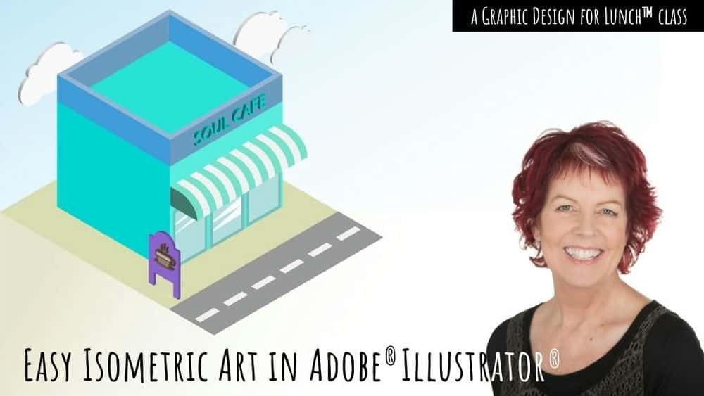 هنر ایزومتریک آسان در دوره آموزشی Adobe Illustrator - طراحی گرافیکی برای ناهار