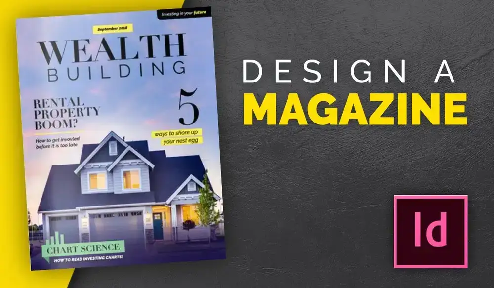 آموزش یک مجله طراحی کنید و InDesign را یاد بگیرید!
