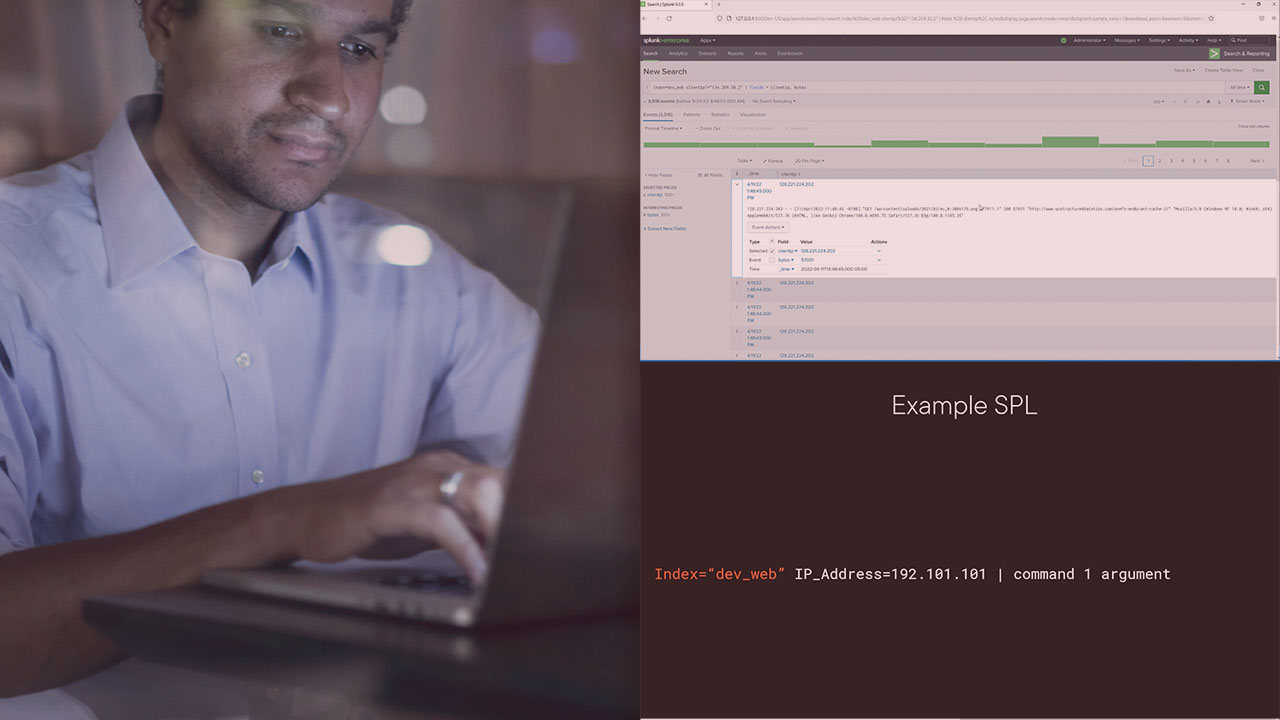 آموزش Splunk 9: انجام جستجوهای اولیه Splunk - سایت تخصصی آموزشی دنیاد