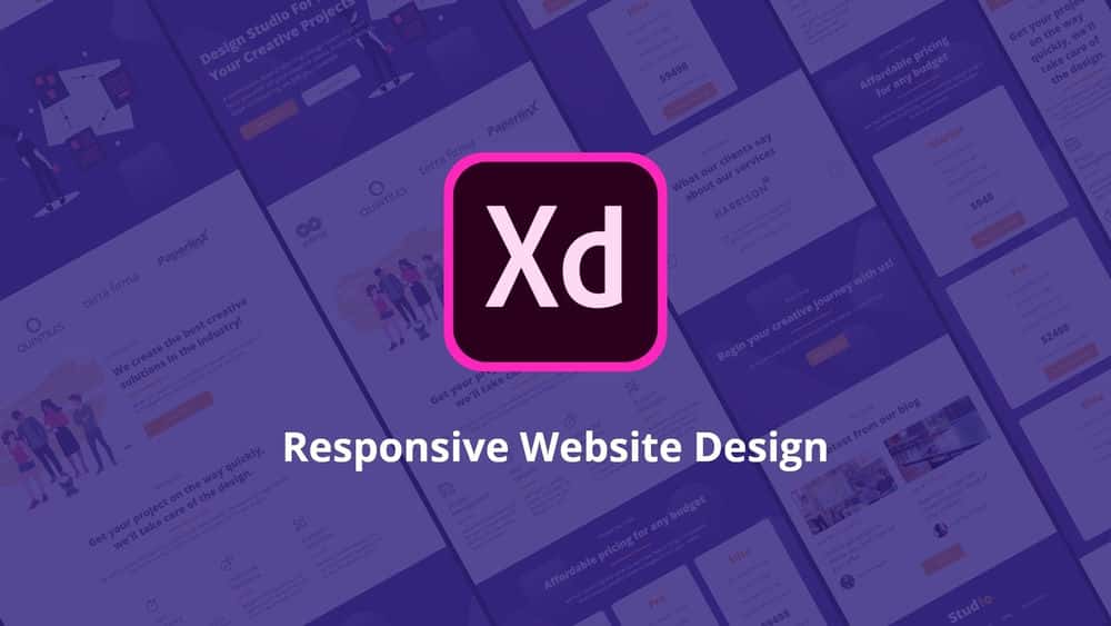 آموزش طراحی سایت ریسپانسیو در Adobe Xd