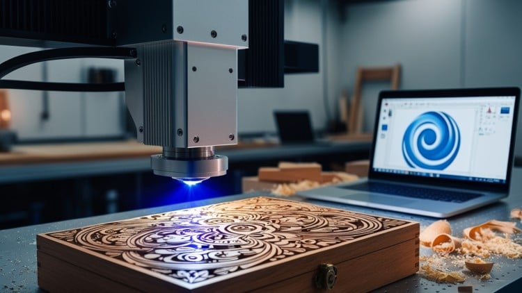 آموزش لایبرن: در سال ۲۰۲۵ حرفه‌ای برش دهید و حکاکی کنید
