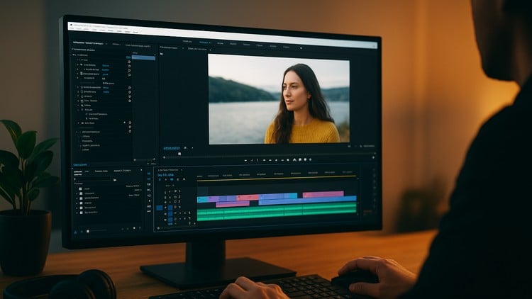 مسترکلاس پریمیر پرو: آموزش تدوین فیلم حرفه ای از صفر

