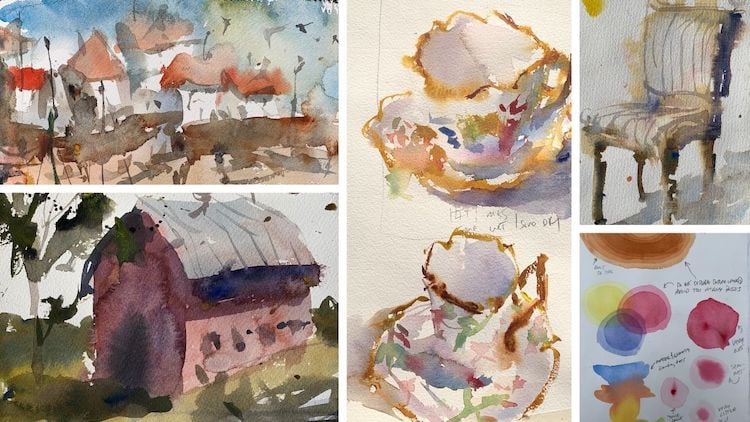 تمرین آبرنگ: اصول و فراتر از آن
