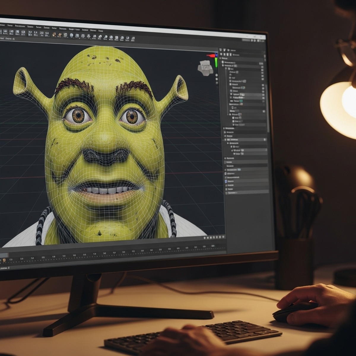 آموزش مدلسازی شخصیت در 3DS Max: ساخت و بهینه‌سازی