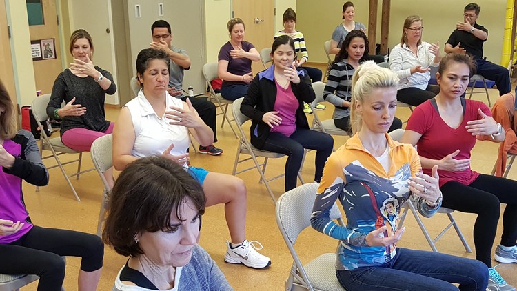 آموزش تای چی نشسته
