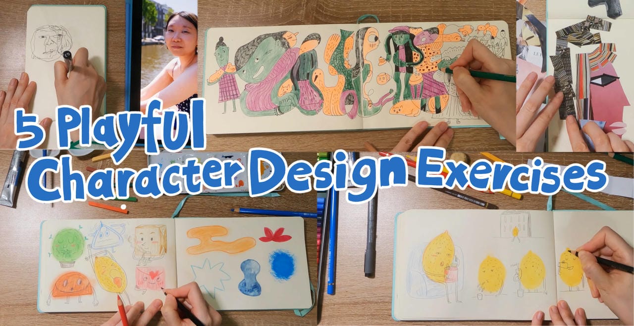 5 تمرین طراحی شخصیت بامزه برای جرقه زدن خلاقیت شما

