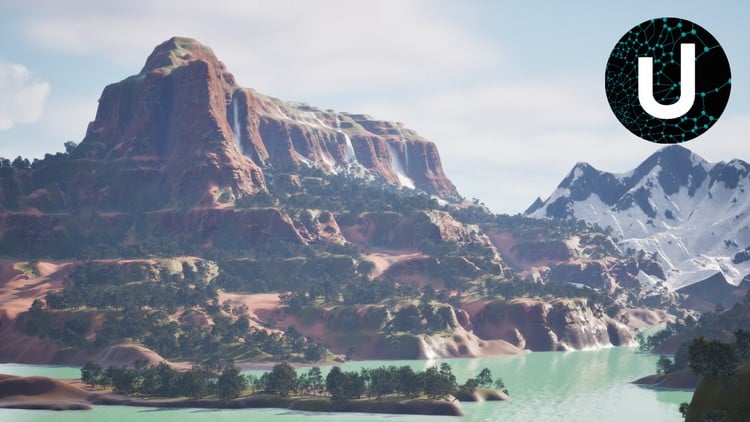 آموزش ساخت محیط با آنریل انجین 5.4 و گایا 2.0
