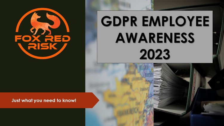 EU GDPR: گواهینامه آموزش آگاهی کارکنان ۲۰۲۳
