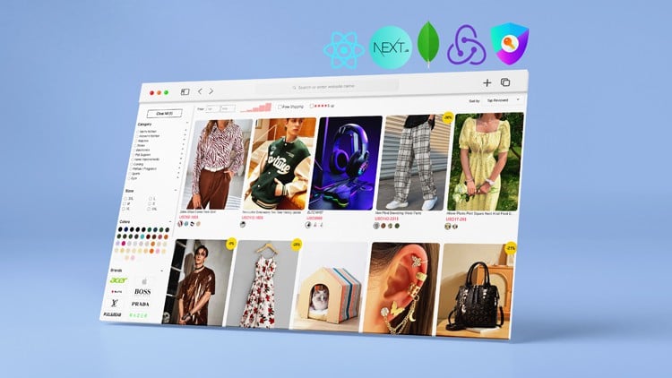 آموزش ساخت بهترین وب سایت فروشگاهی با React JS و Next JS


