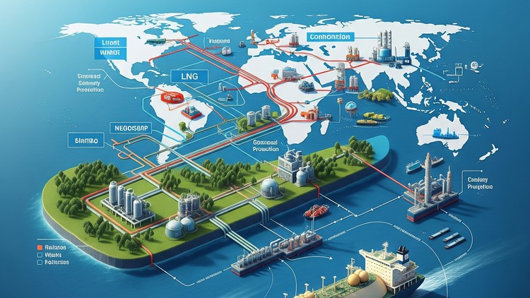 آموزش فروش، بازاریابی و تجارت گاز طبیعی مایع شده (LNG)
