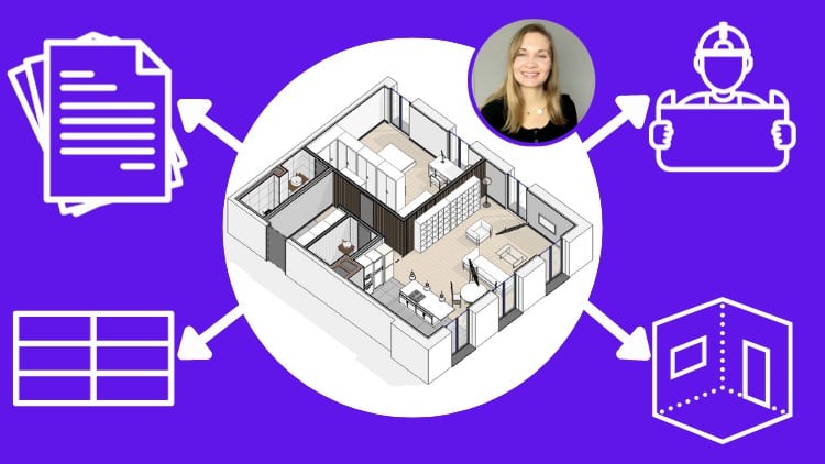 آموزش رویکرد واقعی: مدل‌سازی و مستندسازی داخلی در Revit
