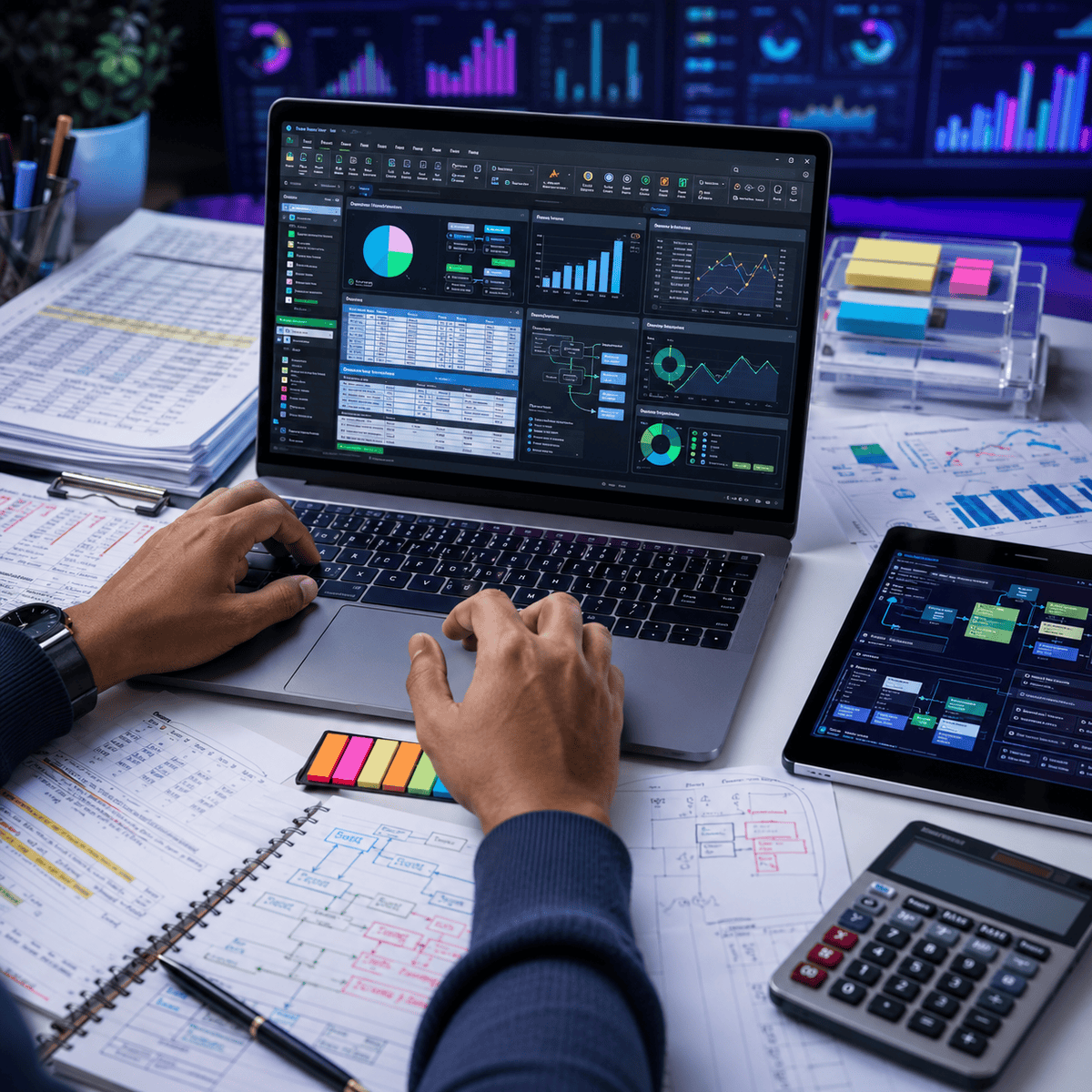 آموزش ساخت داشبوردهای خودکار با اکسل (Spreadsheets)