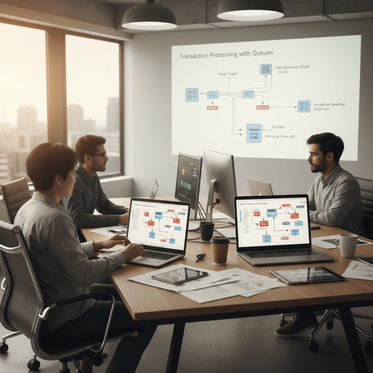 آموزش پیاده‌سازی گردش کارهای پیشرفته اتوماسیون RPA با UiPath