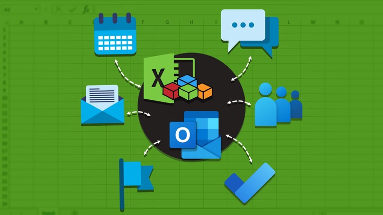 آموزش تسلط و اتوماسیون حرفه‌ای با Excel VBA و Microsoft Outlook
