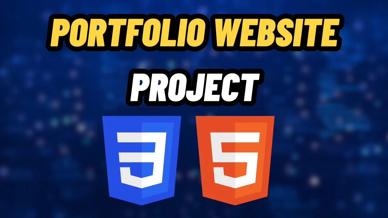 آموزش وب سایت نمونه کارها با استفاده از پروژه HTML CSS