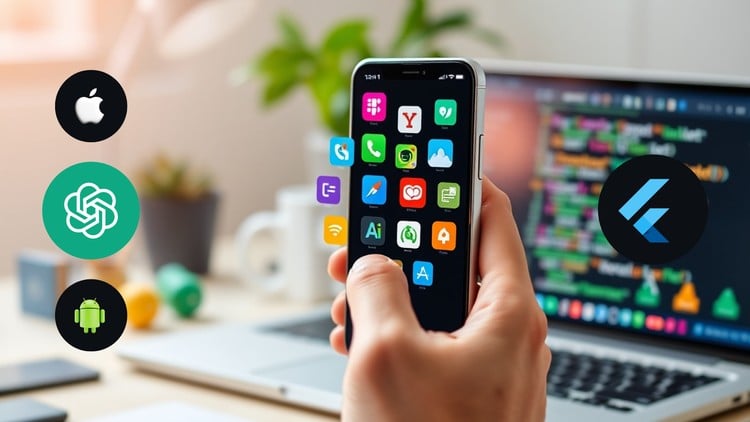 آموزش ساخت آسان اپلیکیشن با فلاتر با استفاده از ChatGPT و هوش مصنوعی

