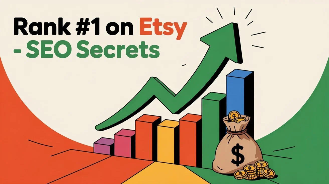 آموزش راهنمای جامع سئو Etsy 2025: یافتن کلمات کلیدی، نوشتن عناوین و تگ‌های حرفه‌ای
