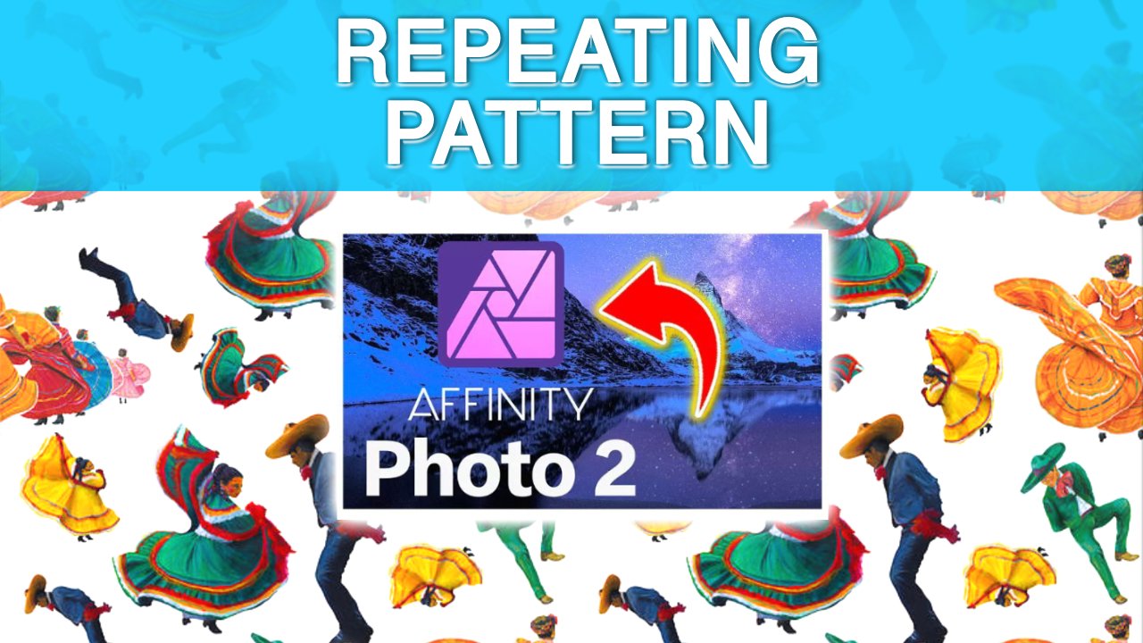 آموزش ساخت الگوی بدون درز (Seamless Pattern) در Affinity Photo