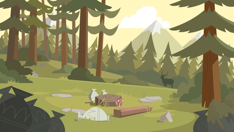 آموزش روش آسان برای مبتدیان برای پس‌زمینه‌های کارتونی شگفت‌انگیز
