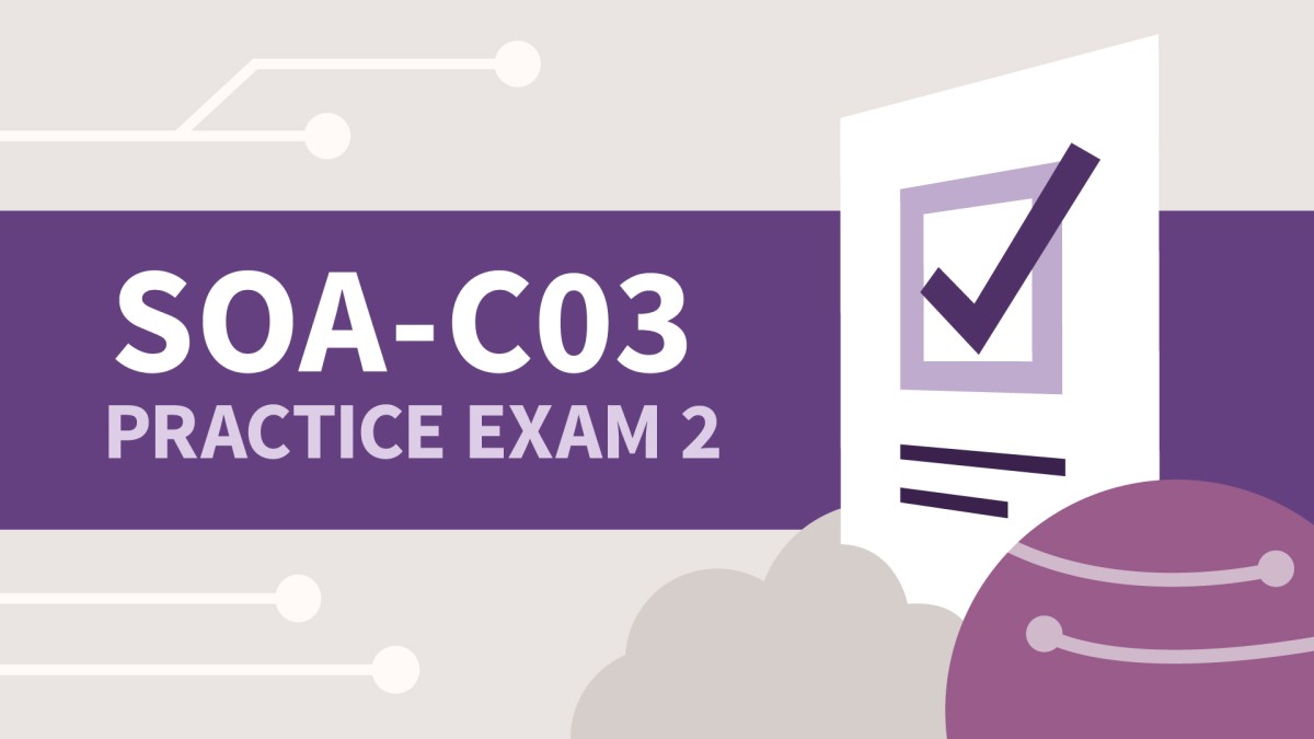 آزمون آزمایشی ۲ مدرک AWS Certified CloudOps Engineer - Associate (SOA-C03)