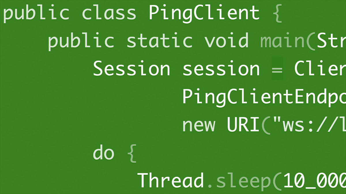 آموزش برنامه نویسی WebSocket با Java EE