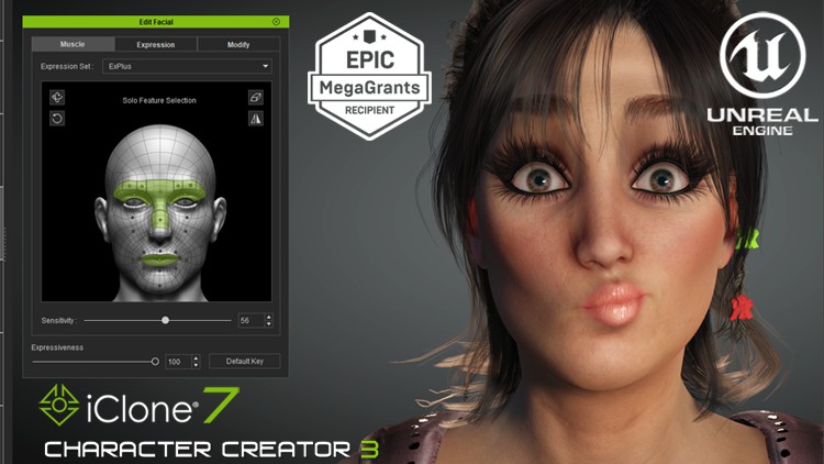 آموزش iClone 7 | Character Creator | پایپلاین Unreal Engine
