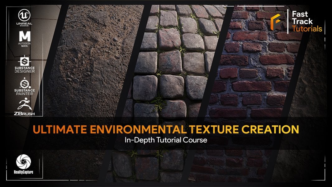 آموزش دوره نهایی ایجاد بافت برای بازی ها و فیلمبرداری