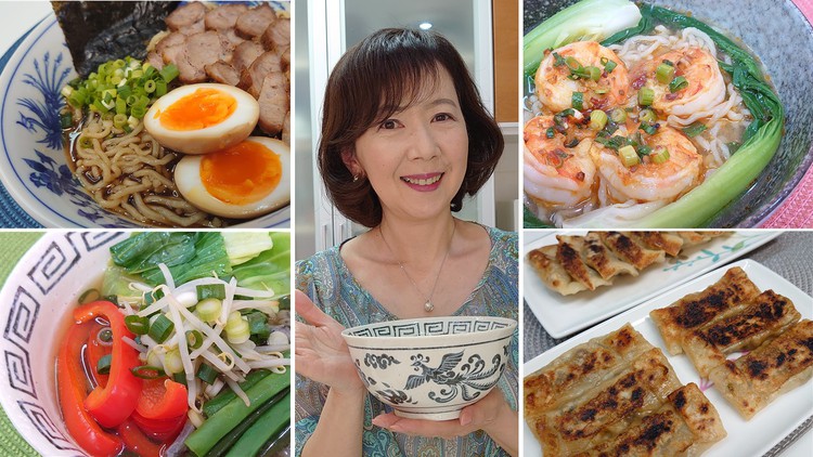 آموزش آشپزی رامن ژاپنی و گیوذا
