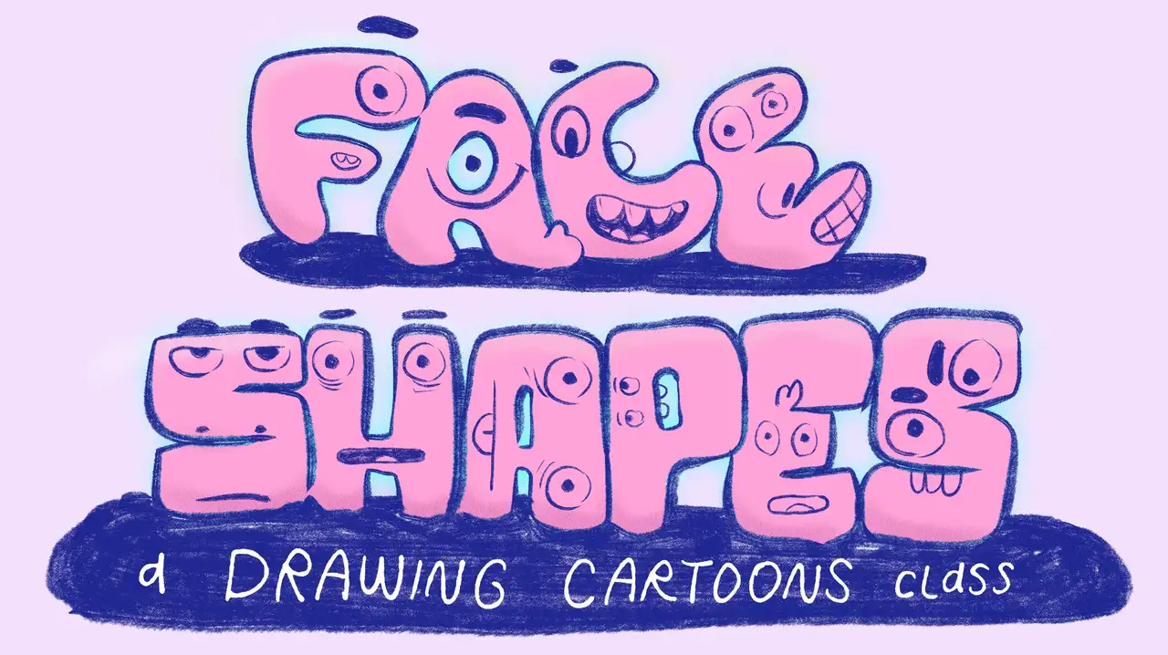 آموزش شکل چهره: نقاشی کارتون با الهام از احساسات