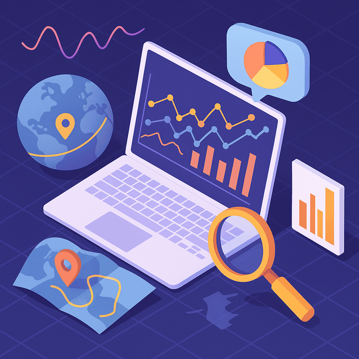 آموزش بصری‌سازی تعاملی، زمین‌مرجع (Geospatial) و روایتی داده‌ها