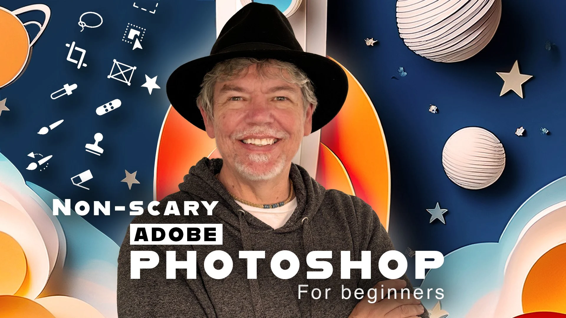 آموزش یادگیری آسان ادوبی فتوشاپ برای مبتدیان شامل قابلیت‌های قدرتمند هوش مصنوعی جدید
