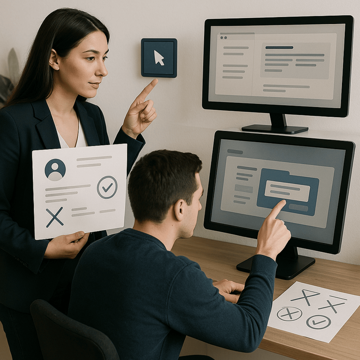 آموزش تعامل انسان و کامپیوتر (HCI)