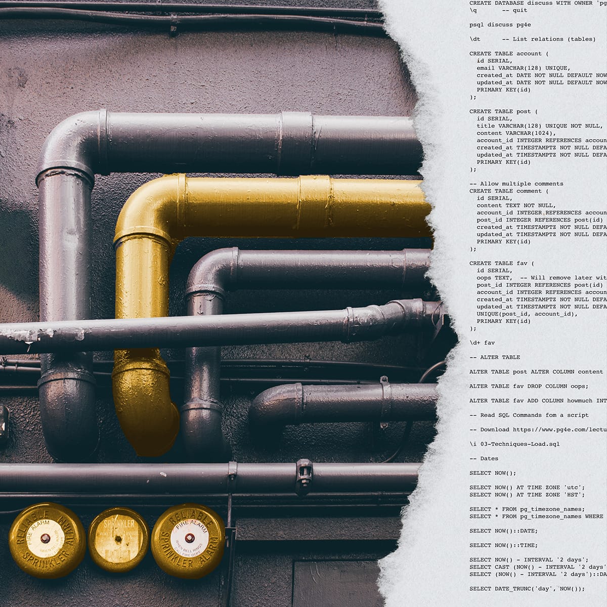 آموزش دوره متوسط PostgreSQL