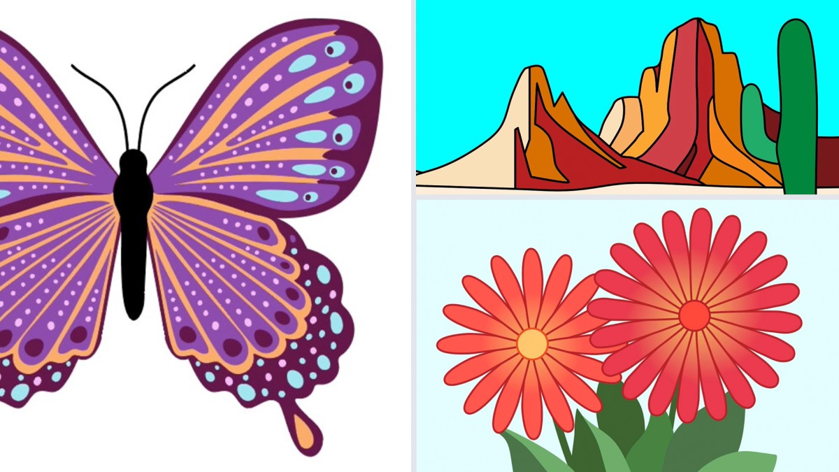 آموزش ایلوستریتور: مبانی رنگ‌آمیزی آثار هنری
