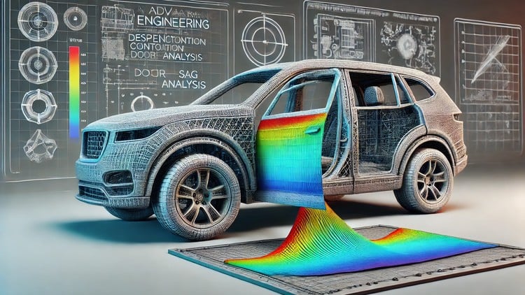 آموزش راهنمای جامع تحلیل FEA/CAE با HyperMesh و OptiStruct
