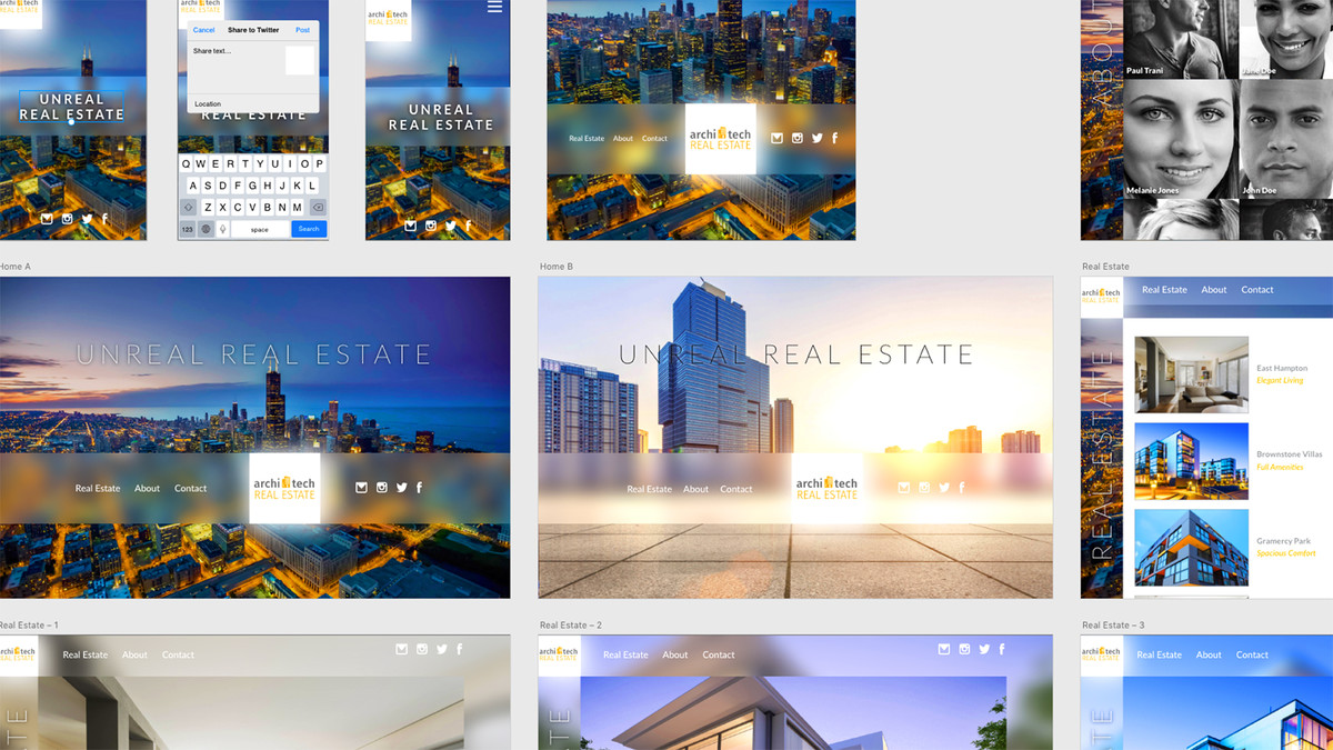 آموزش Adobe XD: یک وب سایت طراحی کنید