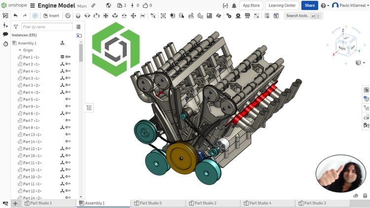 آموزش دوره PTC Onshape (سیستم CAD و PDM)