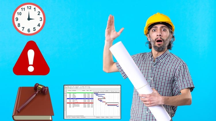 آموزش تجزیه و تحلیل تاخیر، تمدید مدت پیمان و ادعاها با Primavera P6 و فیدیک

